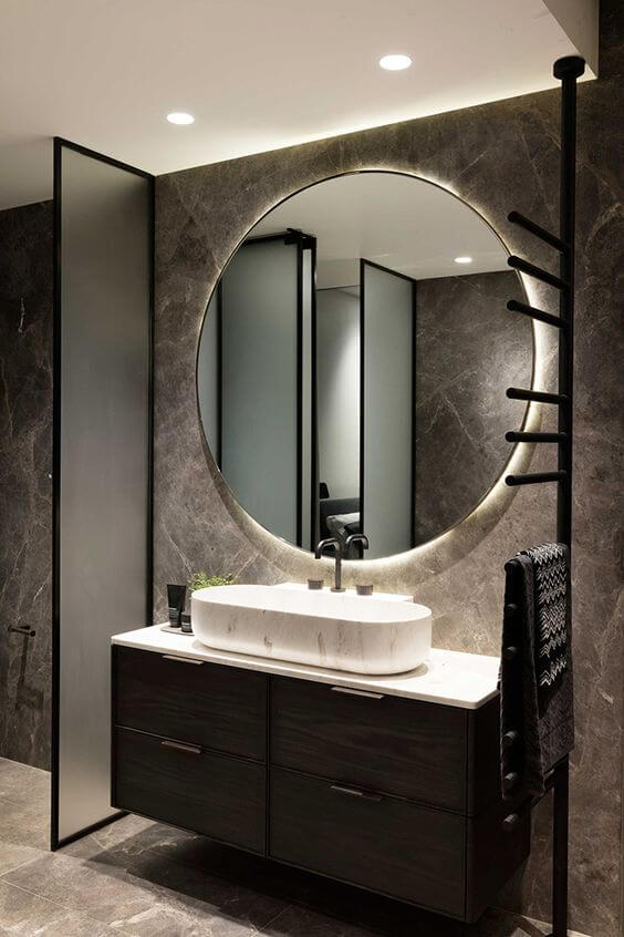 Espejos redondos para tu baño